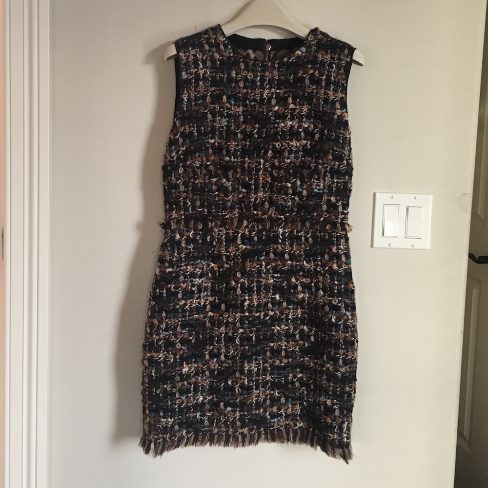 Dolce & Gabbana Boucle Tweed Mini Dress